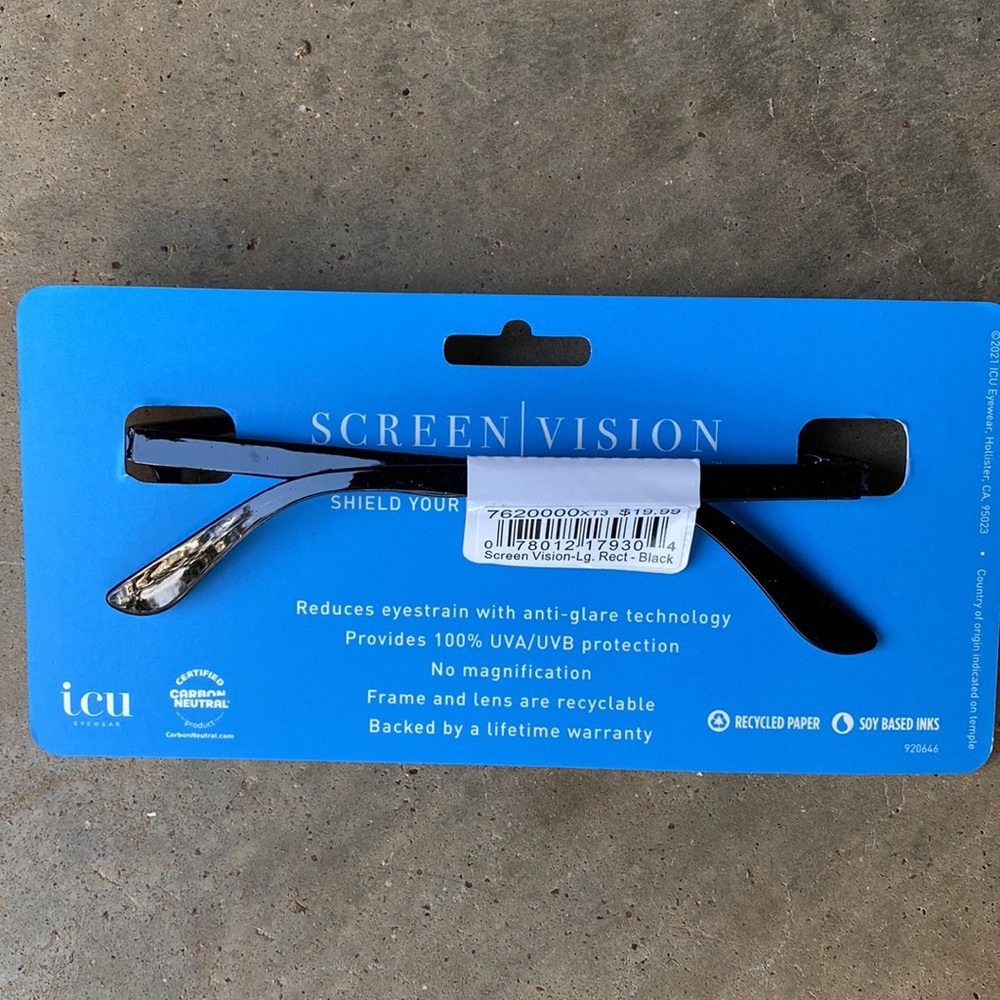 Screen Vision Blue Light Filtering Glasses New - Picture 2 of 9